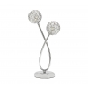 STOLNÍ LAMPA AMELIS CHROM 2 SVĚTLA 5075/N PPP