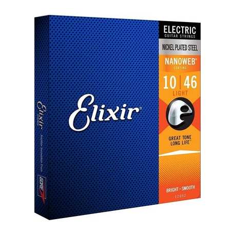 Struny na eletrickou kytaru Elixir 12002 Nanoweb 9-42 PPP