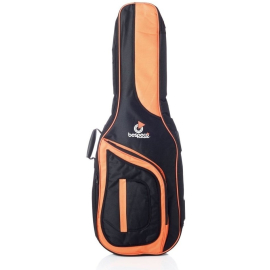 Bespeco BAG170EG Pouzdro pro elektrickou kytaru Černá-Oranžová