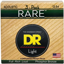 DR Strings RPM-12 Rare 3-Pack