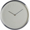 NÁSTĚNNÉ HODINY BÍLÉ FACE WALL CLOCK  /N PPP